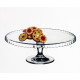 Блюдо тортівниця на ніжці нижній бортик 32 см. Patisserie Pasabahce - 95117^