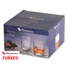 Склянка для віскі набір 4 штуки 420мл. Timeless PAŞABAHÇE  - 520414
