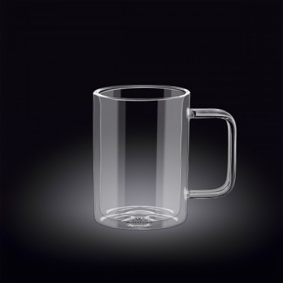 Кухоль циліндричний з подвійним дном 500 мл. Thermo Wilmax - WL-888721 / A