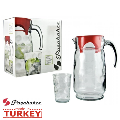 Набір для напоїв глечик та 6 склянок Space Pasabahce - 98678