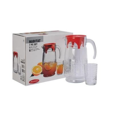 Набір для напоїв 7предметів PAŞABAHÇE HABITAT -  95173