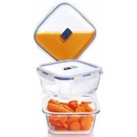 Харчовий контейнер скляний квадратний 1220 мл. Pure Box Active Luminarc P3552