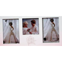 Рамка 324 комбинированная на3 фото со стеклом 6600/21