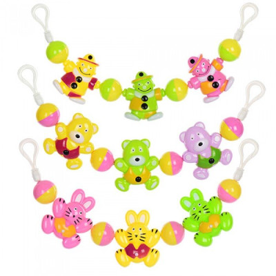 Брязкальце дитяче на коляску ліжечко 41см. - АТ34АС