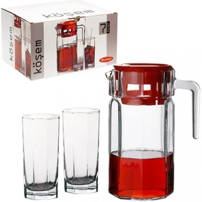Набір для напоїв 7предметів KOSEM PASABAHCE - 97415