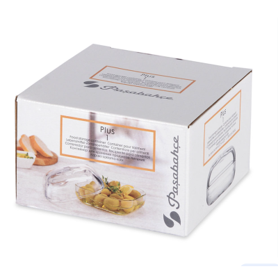 Ємність для зберігання з скляною кришкою 200мл. Plus Pasabahce - 96886