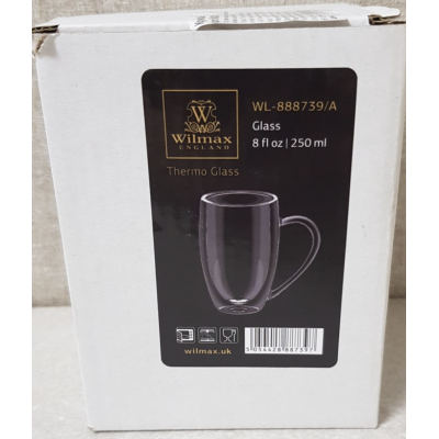 Кухоль з подвійним дном 250мл Thermo Wilmax - WL-888739/А