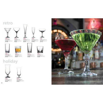 Келихи для мартіні набір 6 штук 238мл. Diamond Pasabahce - 440099