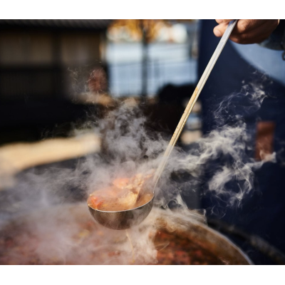 Половник професійний 110 мл. 9Х32см. HoReCa Svanera - SV7250CS