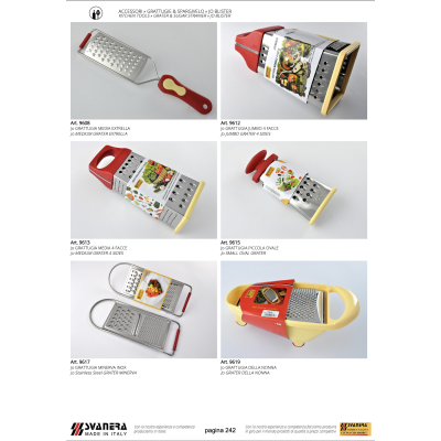 Svanera MEDIUM Терка большая 4-х сторонняя 23 см. - SV9613