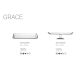 Блюдо тортівниця 30Х14 см. Grace Crystallin Pasabahce - 68017