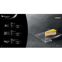 Блюдо кришталеве 24Х24 см. Madlen Crystallin Pasabahce - 68683