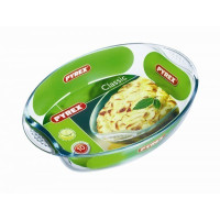 Пирекс форма 350*240мм. овал. з ручк. 446В000