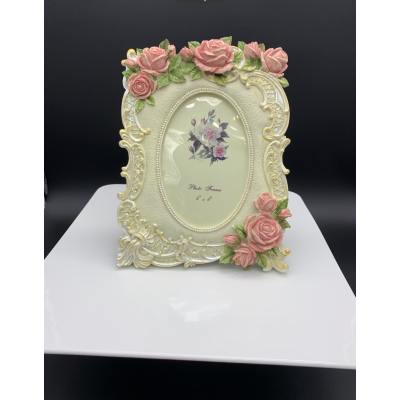 Рамка керамічна для фото10Х15см. "Роза" - Р1166