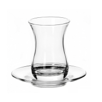 Чашка з блюдцем для чаю 160 мл. Tea&coffee*PASABAHCE - 96308-1