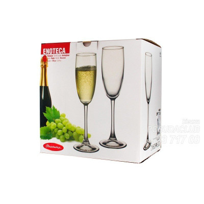 Келихи шампанське набір 6Х170мл. Enoteca*Pasabahce - 44688