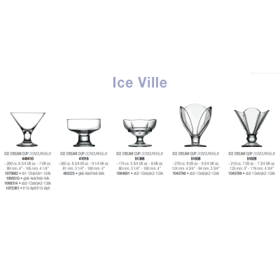 Креманки набір 2 шт. 270 мл. Ice Ville Pasabahce - 51638-2