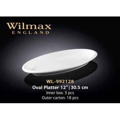 Wilmax Блюдо глибоке овальне 30,5см WL-992128