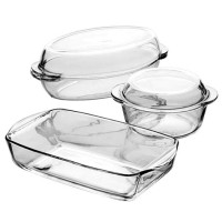 Набір каструль для запікання 5 пр. Borcam Pasabahce 159053