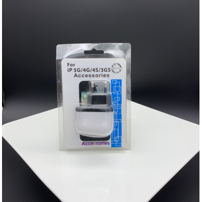 Зарядка для iPhone C 001  F-136 блістер 3100 -  USB338