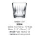 Склянки для віскі набір 6 шт. 300 мл. Luzia Pasabahce - 520244