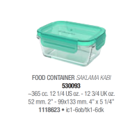 Ємність скляна герметична 365 мл. Lockie Lock Pasabahce - 530093-З