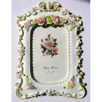Рамка  керамик Роза 10х15см. 3539