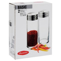 Ємність спеціЇ набір 2 штуки 240мл.  Basic Pasabahce- 43890