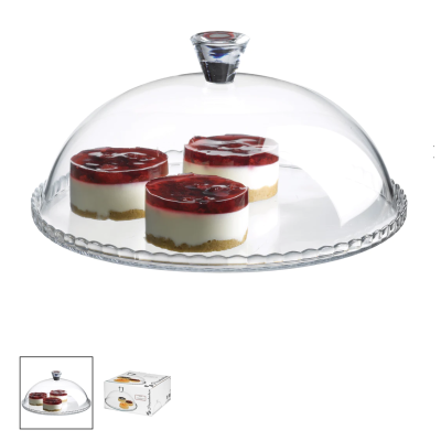 Тортівниця з кришкою 32 см. Patisserie Pasabahce  - 95198