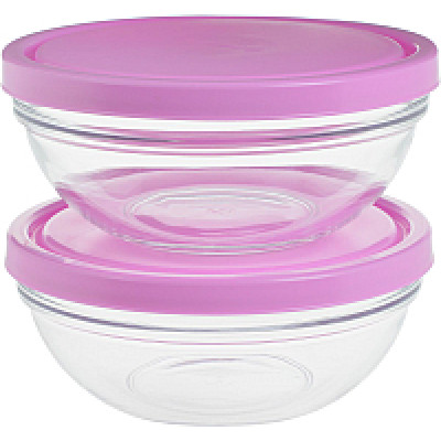 Салатник з кришкою 17 см. Chefs Pasabahce - 53563K-1