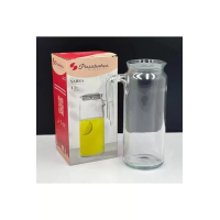 Глечик з сірою кришкою 1000 мл. Сара Pasabahce - 80056