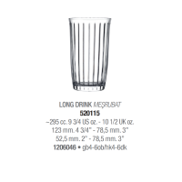 Склянки високі набір 4 штуки 295 мл. Joy Pasabahce - 520115