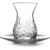 Склянка для чаю з блюдцем 155мл.Timeless PAŞABAHÇE - 96992