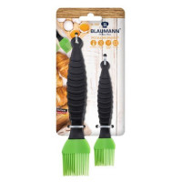 Пензлик набір 2 шт 18см і 21см..силікон.жароміцний +230С BLAUMANN - BL-1197