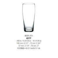 Келих для пива 465 мл Jubilee Pasabahce - 42177-1