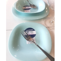 Тарілка десертна квадратна 19см. Carine Light Turquoise Luminarc - P4246