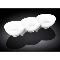 Wilmax Менажница 3 секции д-закусок 26x9,5x5см. WL-992601