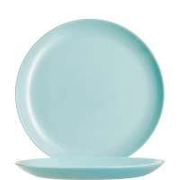 Тарілка обідня 25 см.  DIWALI LIGHT TURQUOISE LUMINARC - P2611