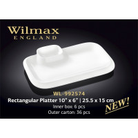 Wilmax Блюдо прямокутне 25,5х15см WL-992574