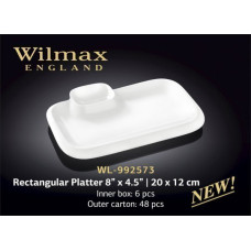 Wilmax Блюдо прямокутне 20х12см WL-992573