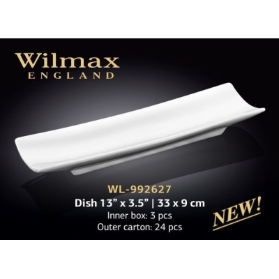 Wilmax Блюдо прямокутне 33х9см WL-992627