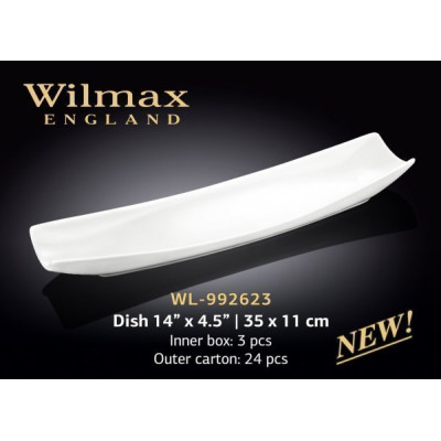 Wilmax Блюдо прямокутне 35х11см WL-992623