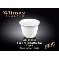 Wilmax Набір чашок/кава 75мл-12шт Color WL-993062
