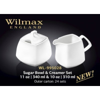 Wilmax Набір(цукорниця 340мл,молочник 310мл)-2пр Color WL-995028