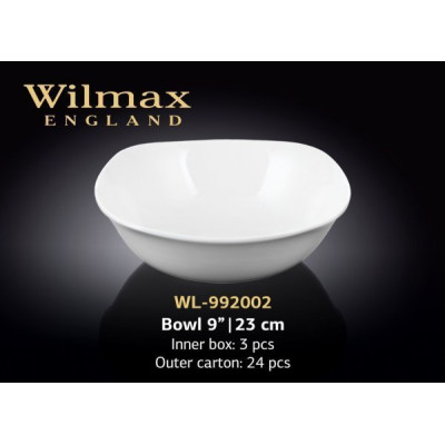 Wilmax Салатник квадратний 23см WL-992002