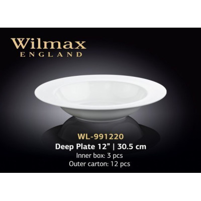 Wilmax Тарілка глибока кругла 30,5см WL-991220