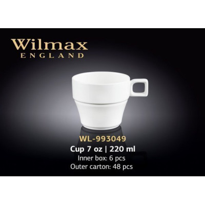 Wilmax Чашка чайна 220мл WL-993049