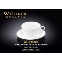 Wilmax Чашка чайна&блюдце 250мл WL-993000