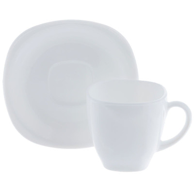 Сервіз чайний 12 пр. Carine White Lotusia Luminarc - Q0881