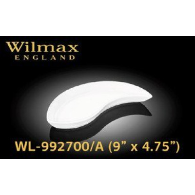 Wilmax.Блюдо глибоке фігурне 23х12см WL-992700